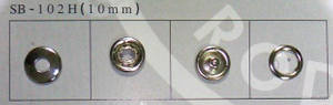 Prong Snap Button, Pearl Button sb-102h