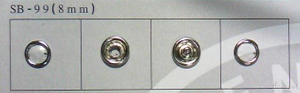 Prong Snap Button Pearl Button sb-99